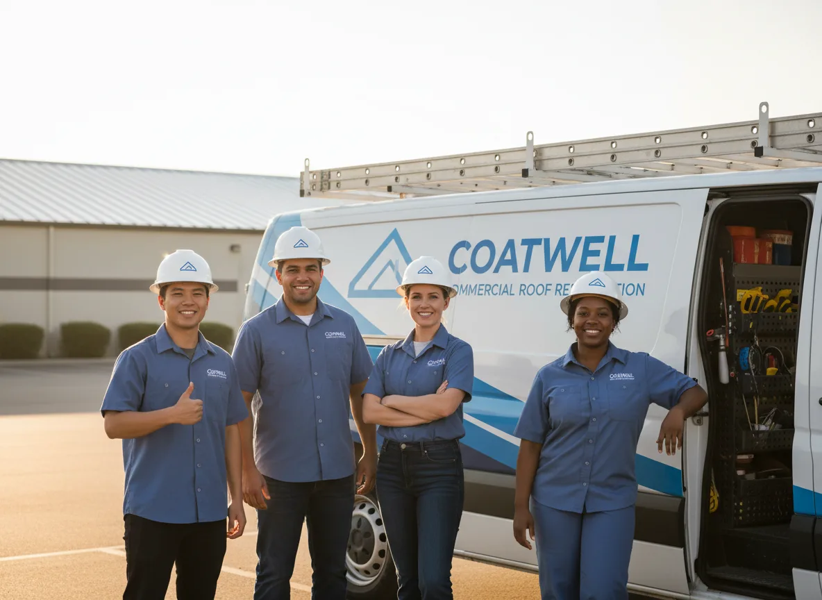 Commercial roof coating company in Danbury, TX